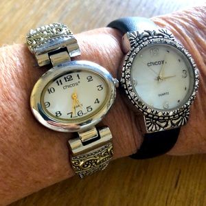 Lot of 2 Chico Watches